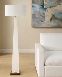 Uttermost Rosin 66.25" Acrylic Floor Lamp