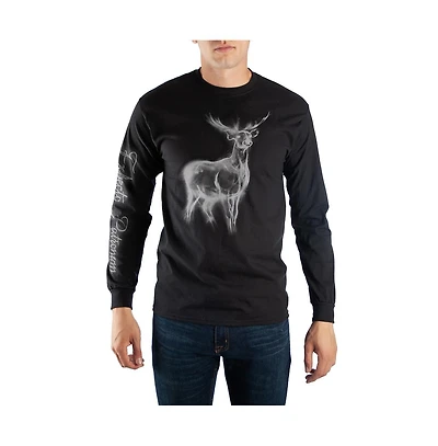 Harry Potter Men's Patronus Charm Long Sleeve T-shirt-3XL