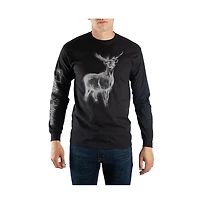Harry Potter Men's Patronus Charm Long Sleeve T-shirt-3XL