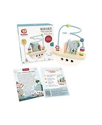 Bababoo and friends Lolo Elephant Boat Bead Maze