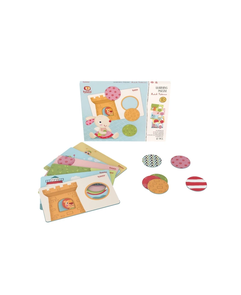 Bababoo and friends Match Pairs & Patterns Learning Puzzle Set