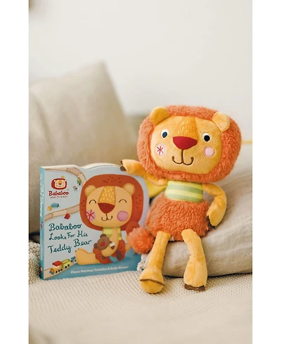 Bababoo and friends Lion Character Book & Plush Set