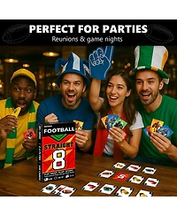 Quokka Fast-Paced Card Game for Kids & Adults – 128 Cards Easy Rules 2-8 Players Ages 8+ Perfect Family Games Night, Travel and Parties