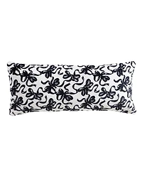 Betsey Johnson Ballet Bows Novelty Decorative Pillow, 48" X 20"