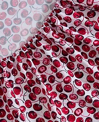 Betsey Johnson Pop Art Cherry Microfiber -Pc. Sheet Set