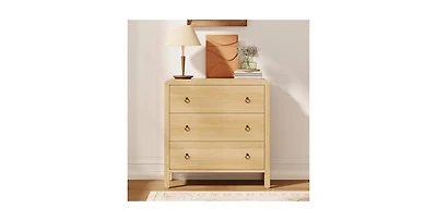 gaomon 3 Drawer Dresser for Bedroom, Chest of Drawers, Closet Dresser Storage Cabinet Organizer