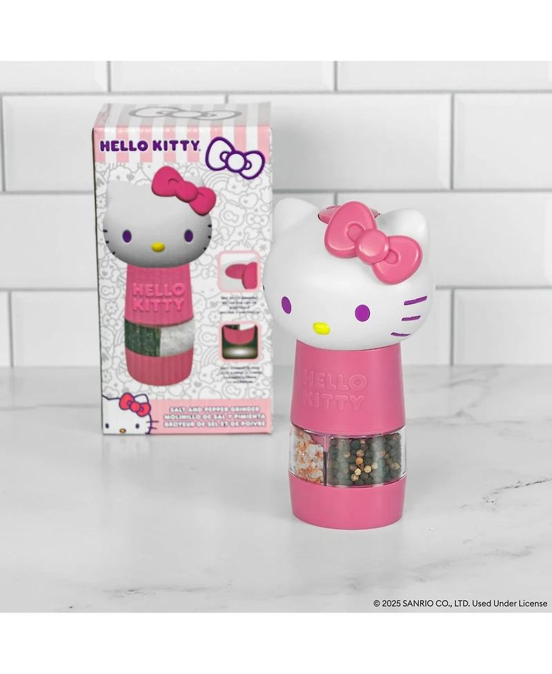 Uncanny Brands Hello Kitty Salt and Pepper Grinder