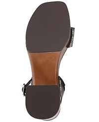 Mia Women's Electrah Flared Ankle-Strap Platform Casual Sandals