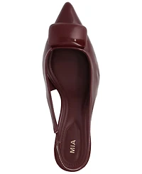 Mia Women's Nena Slingback Pointed Toe Pumps