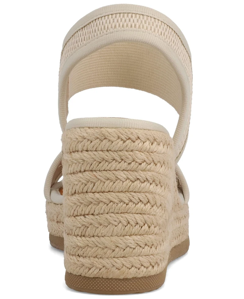 Mia Women's Berniece Ankle-Strap Espadrille Wedge Sandals