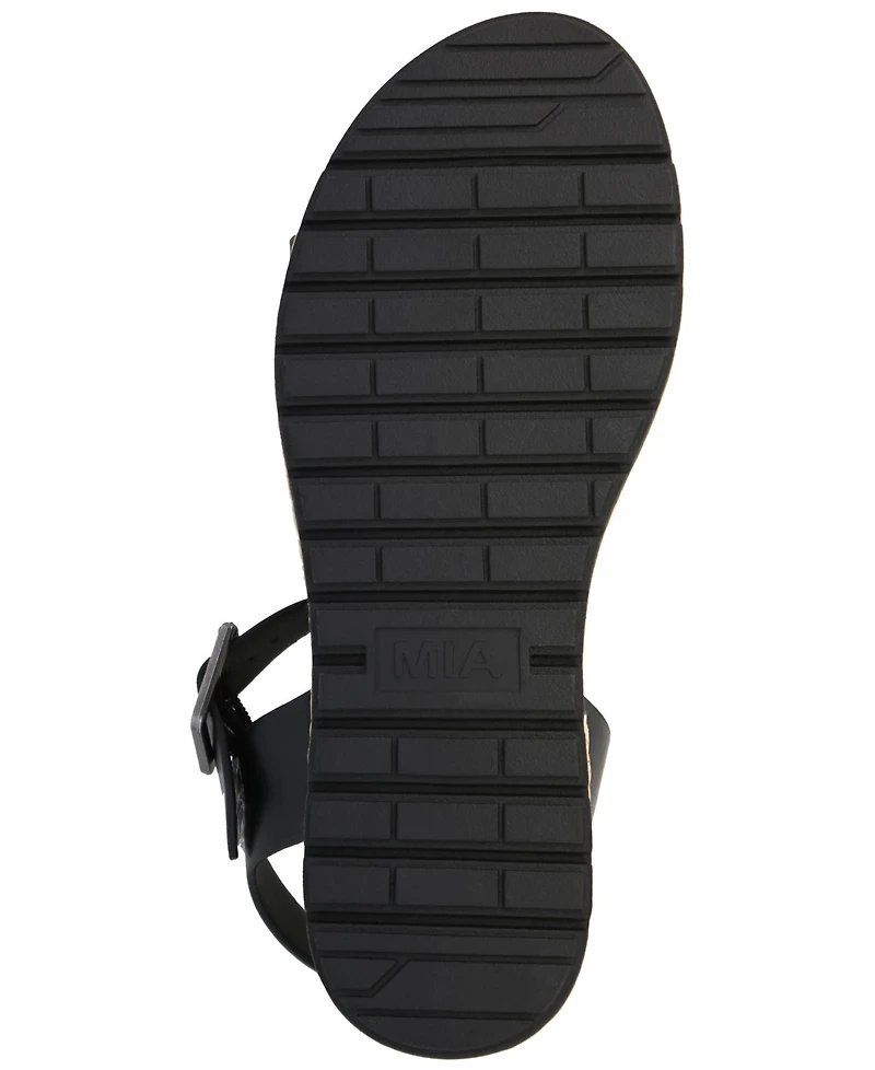 Mia Women's Kiera Espadrille Platform Casual Sandals