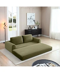 Streamdale Furniture 2-in-1 Folding Convertible Sofa Bed