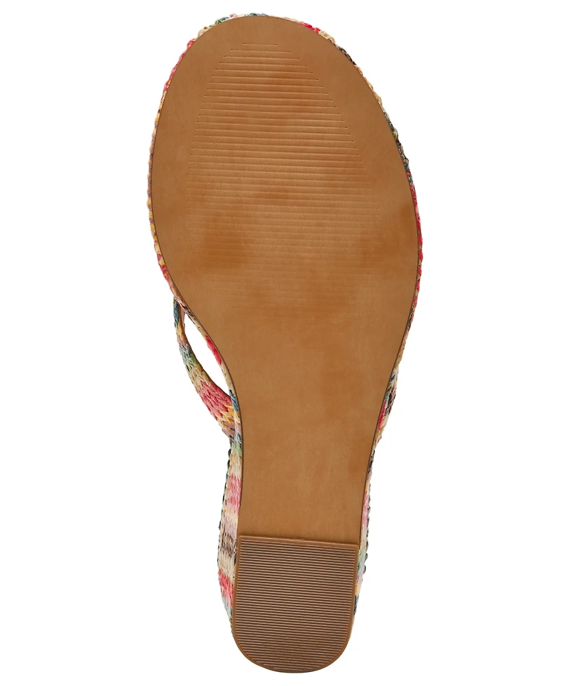 Steve Madden Women's Playing Wedge Thong Sandals