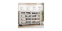 gaomon Dresser for Bedroom, Dresser, Freestanding Horizontal Drawer with Storage