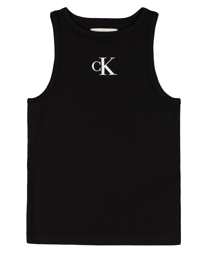 Calvin Klein Girls' 8-16 Sleeveless Pull-On Tank Top