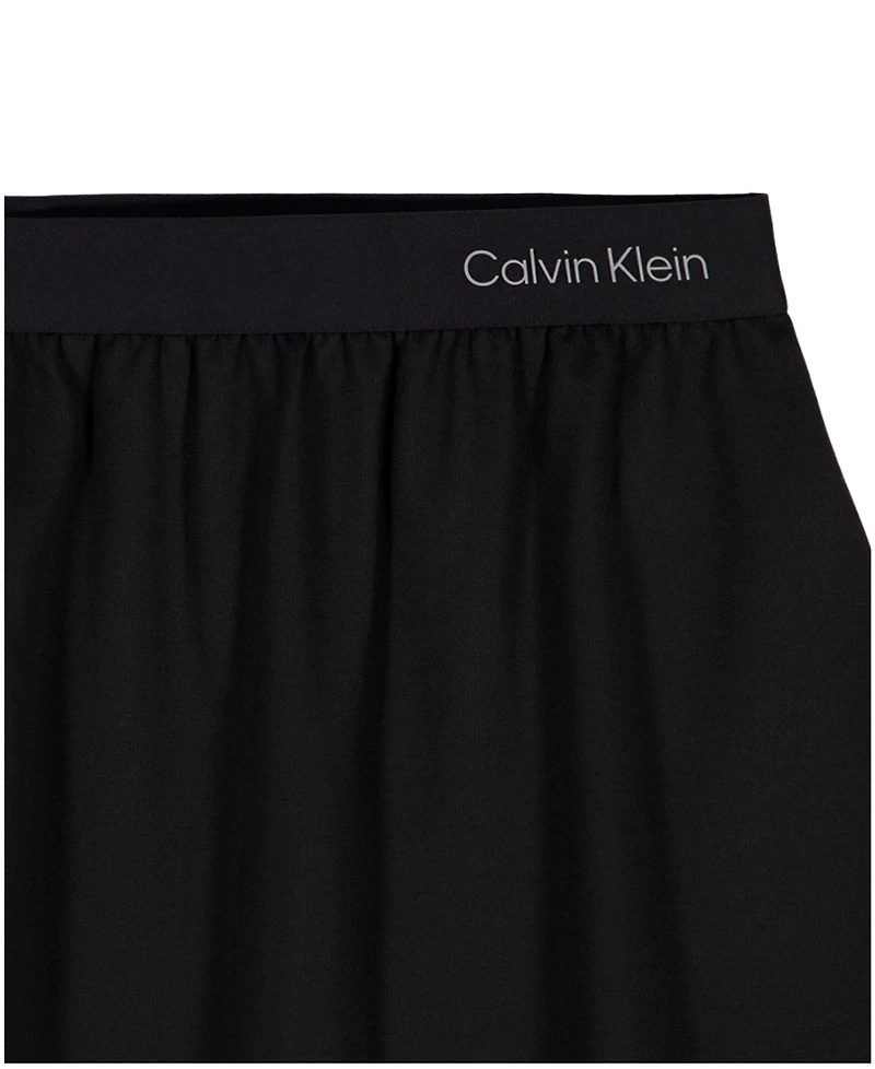 Calvin Klein Girls' 8-16 Punto Pull-On Skirt