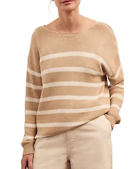 Celtic & Co. Women's Gauzy Boat Neck Sweater