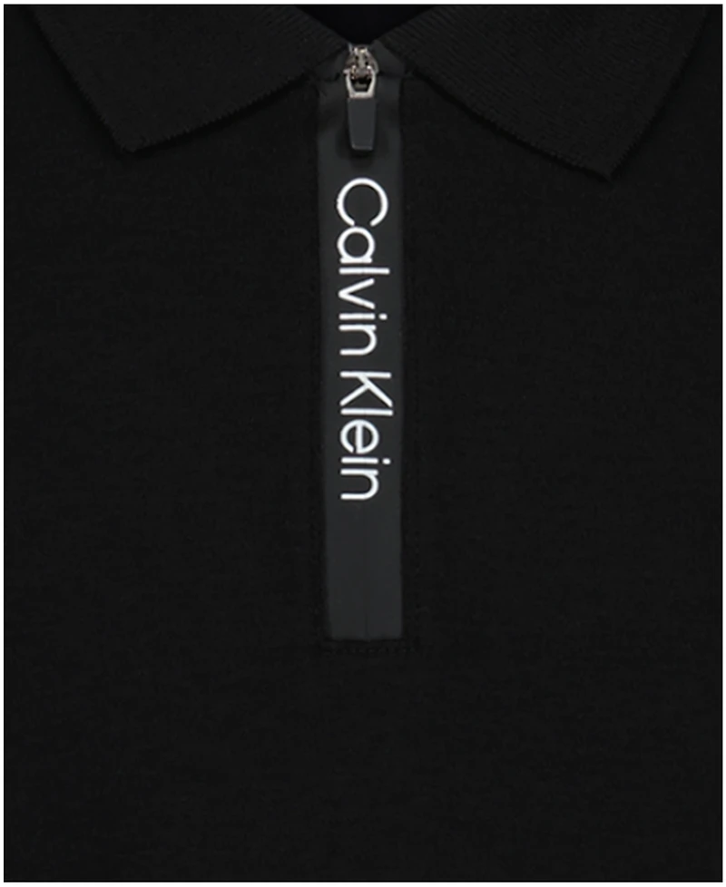 Calvin Klein Boys' 8-20 Short-Sleeve Polo Shirt
