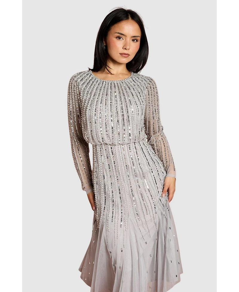 Coast Women's Party Sequin Midi Dress
