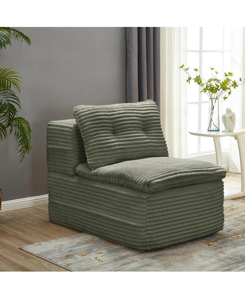 Streamdale Multi-Functional Sectional Sofa Bed with Independent Chaise Lounge