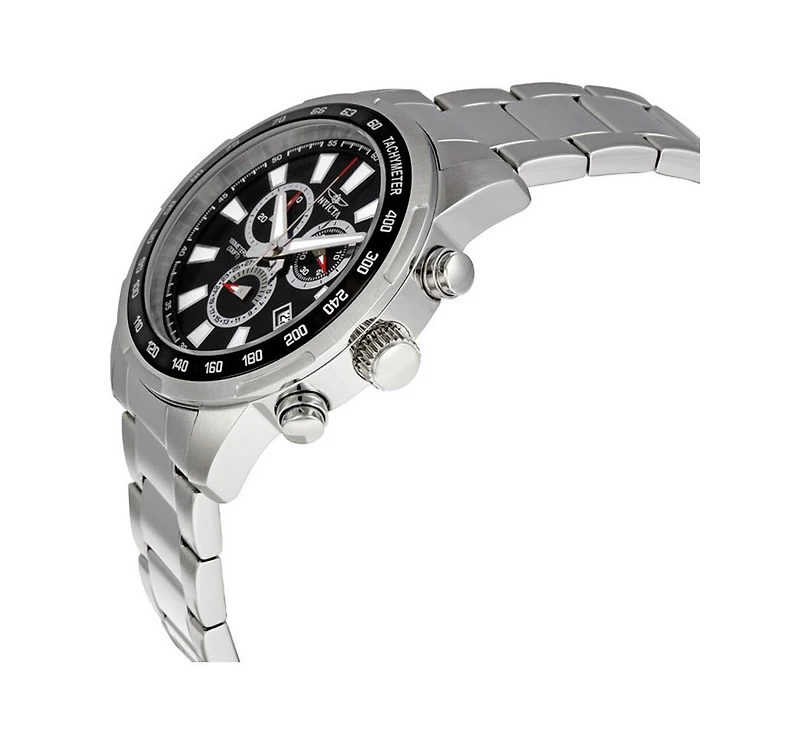 Invicta Men's 1555 Specialty Quartz Chronograph Black Dial Watch