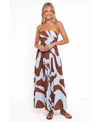 Petal and Pup Women's Kayt Strapless Dress - Floral