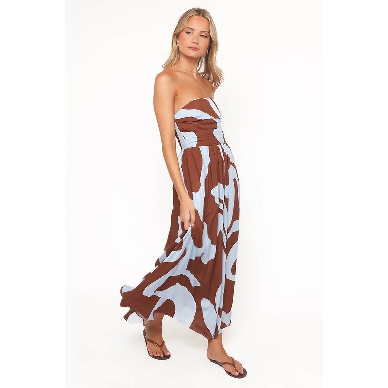 Petal and Pup Women's Kayt Strapless Dress - Floral