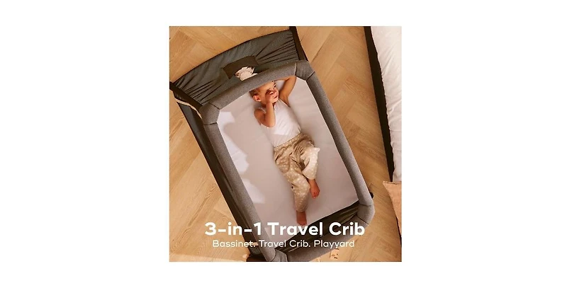 Babymoov Moov & Comfy Pack N Play Travel Crib
