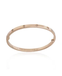 Pre-Owned Cartier Rose Gold Diamond Small Model Love Bracelet
