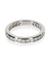 Pre-Owned Tiffany & Co Platinum Diamond Channel Set Eternity Band