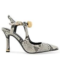 Kenneth Cole New York Women's Romi Ankle Hw Slingback Pumps