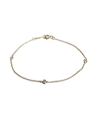 Pre-Owned Tiffany & Co Yellow Gold Diamond Elsa Peretti Diamond By The Yard Bracelet