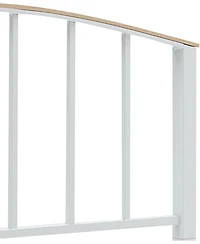 gaomon Full Metal Bed Frame With Headboard and Footboard 4 Storage Drawers No Box Spring Space Saving