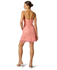 Adrianna Women's Lace V-Neck Sleeveless Dress