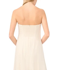 1.state Women's Strapless Midi Dress
