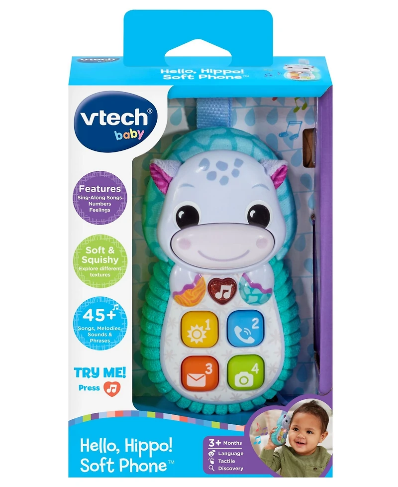 VTech Baby Hello Hippo Soft Phone