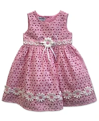 Blueberi Bouevard Baby Girls' Sleeveless Eyelet Dress