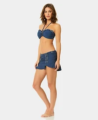 CeCe Women's Bandeau-Neck Halter Top