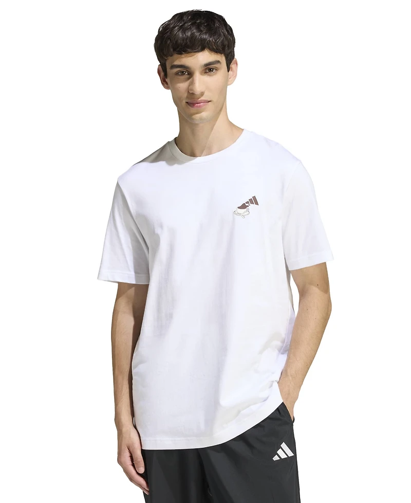 adidas Men's Cheesecake Crewneck Graphic T-Shirt
