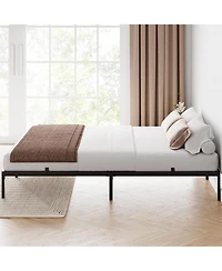 gaomon 10 Inch Twin Metal Platform Bed Frame Mattress Support No Box Spring Easy Assembly Noise Free Heavy Duty