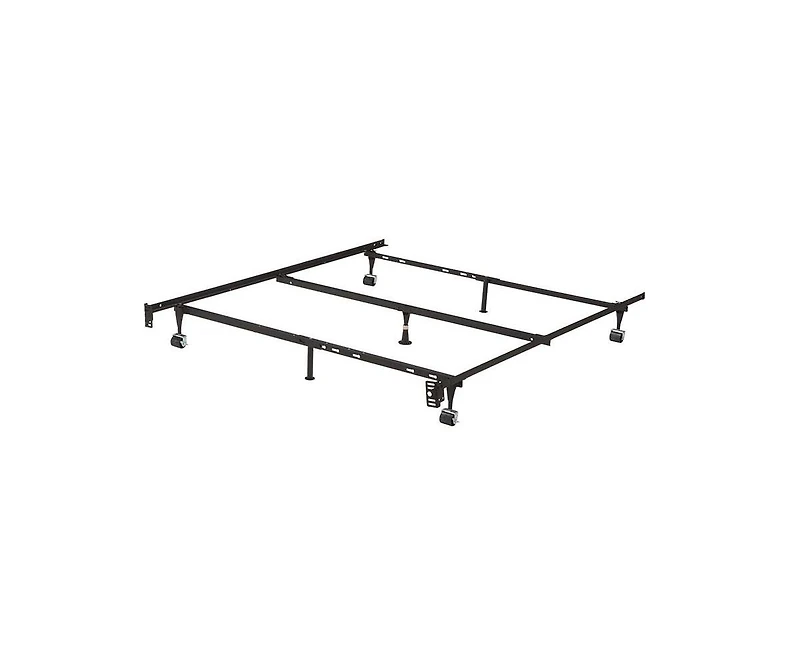Kings Brand Furniture Twin Metal Bed Frame Center Support