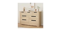 gaomon 7 Drawer Dresser for Bedroom, Dresser Organizer with Embedded Handles Design