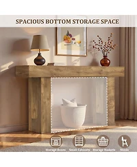 Streamdale Furniture Farmhouse Entryway Console Table with Storage