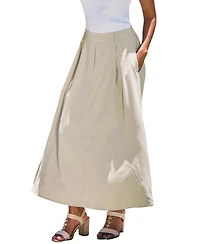 Cupshe Women's A-Line Silhouette Pull-on Closure Skirt