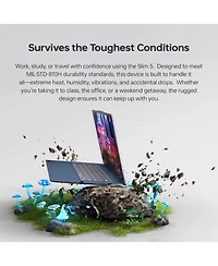 Lenovo IdeaPad Slim 5 16" Traditional Laptop Amd Ryzen Ai 7 64GB Ram Amd Radeon Graphics 1TB Ssd Storage Windows 11 Home 60Hz