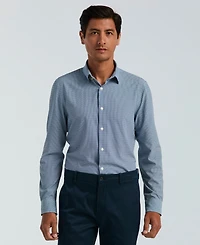 Perry Ellis Men's Slim-Fit Mini Geometric Print Shirt