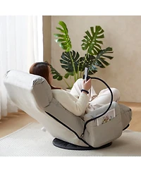 Streamdale Furniture Streamdale Ergonomic Lounge Chair with Foldable Arms