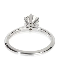Pre-Owned Tiffany & Co 0.91 ct Round Brilliant Diamond Engagement Ring