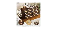 gaomon 6 Drawer Dresser for Bedroom, 47.2'' Wide Dresser, Boho Chest of Drawers, Wooden Chest with Clothes Storage Cabinet