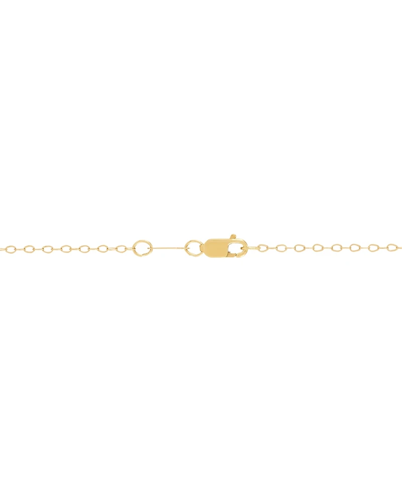Macy's Butterfly Pendant Necklace in 22k Yellow Gold-Plated Sterling Silver